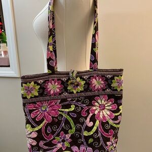 Vera Bradley Floral Tote Bag - Multicolor